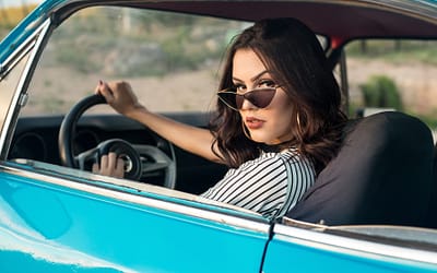 Wearing Sunglasses While Driving